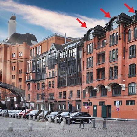 Апартаменты Loft-Panoramablick-Hafen & Elbe! Гамбург Экстерьер фото