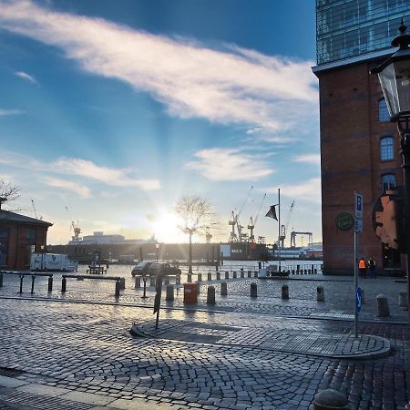 Апартаменты Loft-Panoramablick-Hafen & Elbe! Гамбург Экстерьер фото
