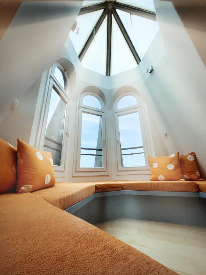Апартаменты Loft-Panoramablick-Hafen & Elbe! Гамбург Экстерьер фото